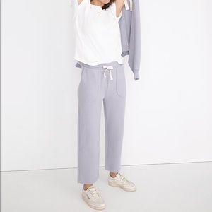 Madewell MWL Textured Waffle Straight Sweatpants Size Small